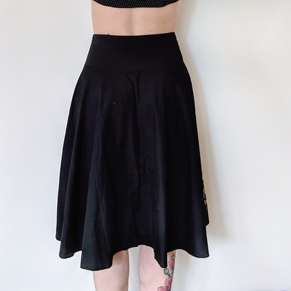 Anthro Hazel sequin embroidered midi skirt - Picture 4 of 6